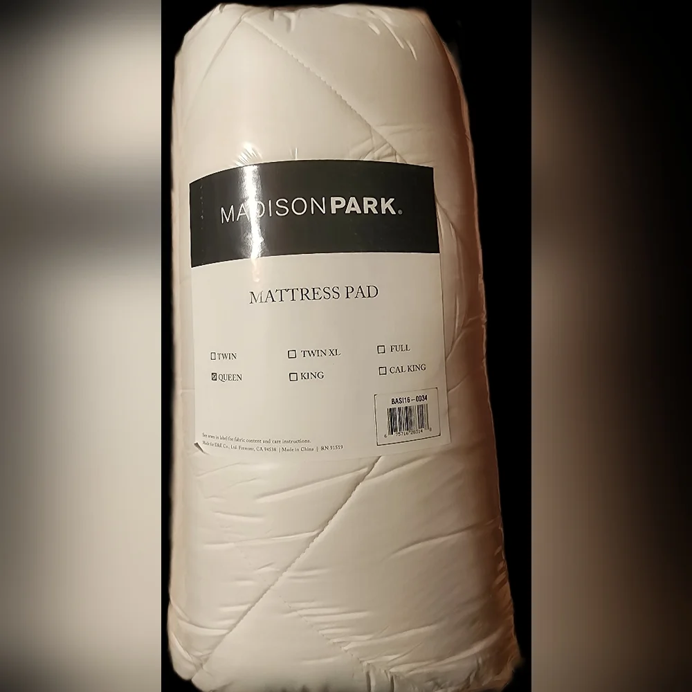 MADISON PARK QUEEN MATTRESS PAD 15